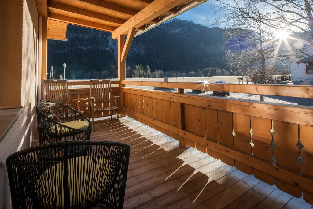 Gasthaus-Pension Reiterklause Leutasch Esterno foto